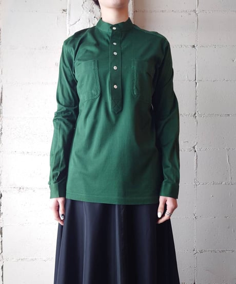 Band Collar Shirt GN