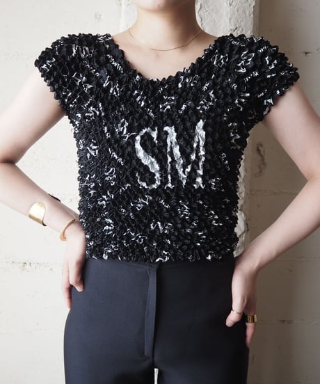 SHIMAR Popcorn S/S Tops BK