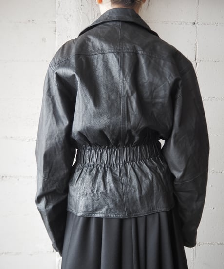 Miss Joy Belted Riders Jacket BK