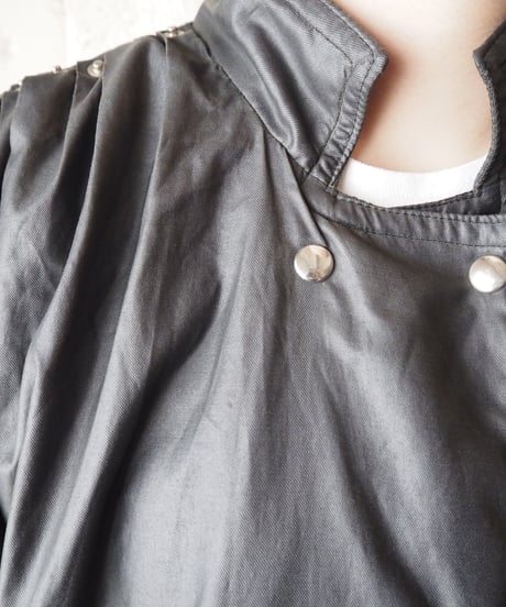 Double Button Design Coat BK