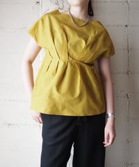 MARNI French Sleeve Tuck Blouse YE