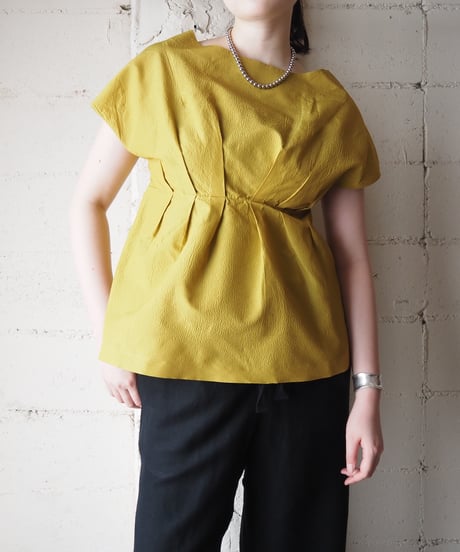 MARNI French Sleeve Tuck Blouse YE