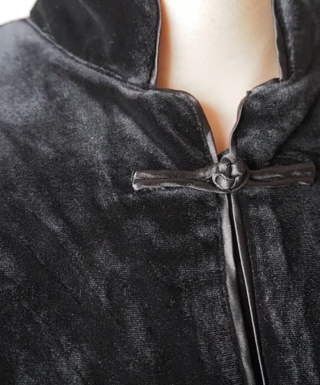 Velour China Shirt BK