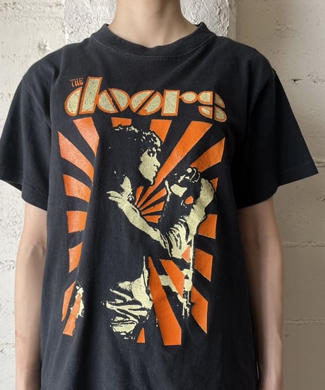 1990's THE doors Print Tee BK