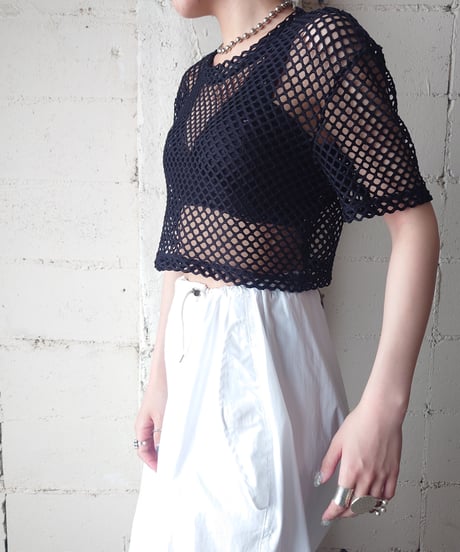 Short Mesh Tee BK