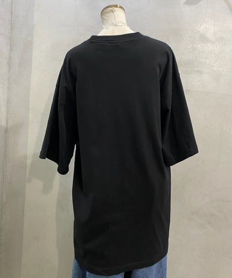 FILA Logo Stitch Tee  BK