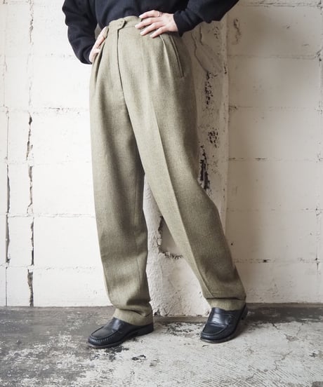 LAUREN Wool Tweed Pants KA