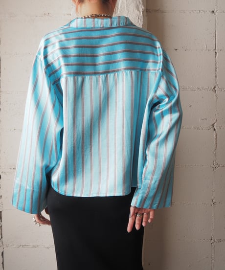 REMAKE Short Pajama Shirt LBLGR