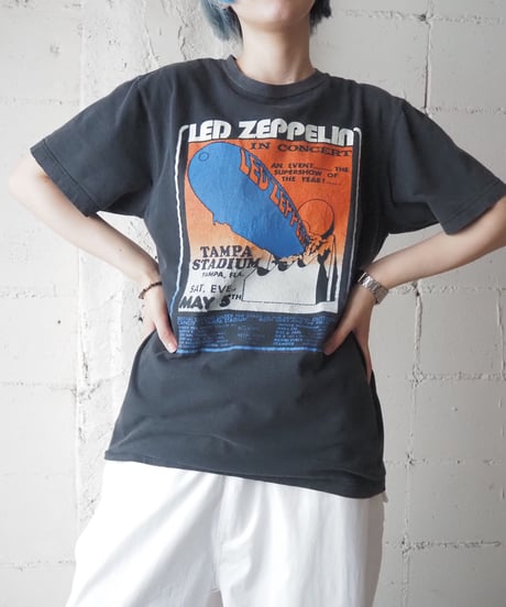 LED ZEPPELIN Concert Tee BK
