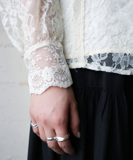 Vintage Flower Lace Blouse IV