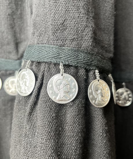 Medal Design Tiered Skirt BK