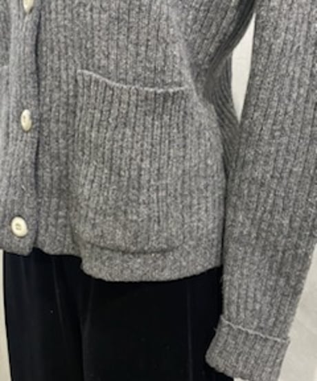 Eddie Bauer Wool Wide Rib Cardigan CGR