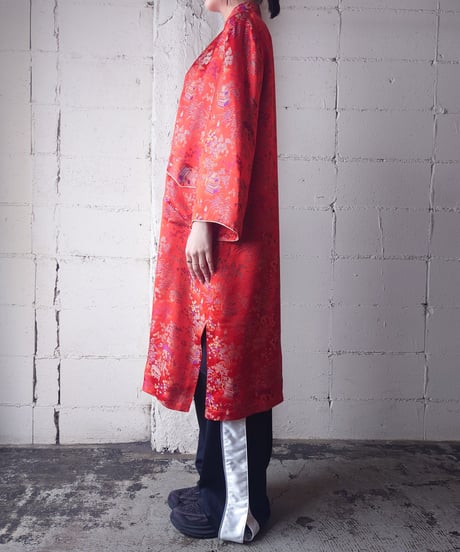 Jacquard Satin China Coat RE