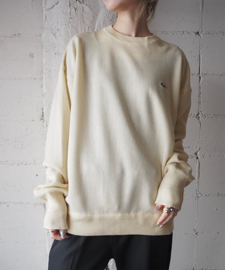 LACOSTE Crew Neck Knit YE