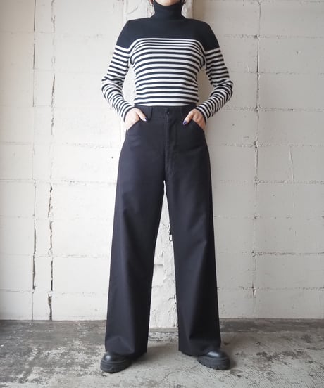 1960-70s US Navy Sailor Pants  BK