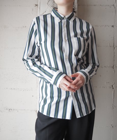 A.P.C. Regular Collar Striped Shirt WHGN