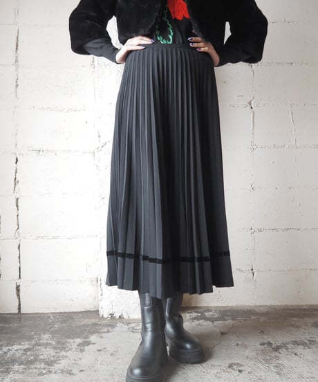 robe de chambre Comme des GARÇONS Pleated Skirt BK