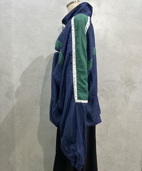Reebok Tricolor Nylon Jacket NV GN WH
