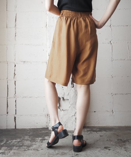 Silk Tuck Shorts OR
