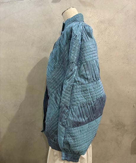 Aurora Color Pleated Design Blouson LBL