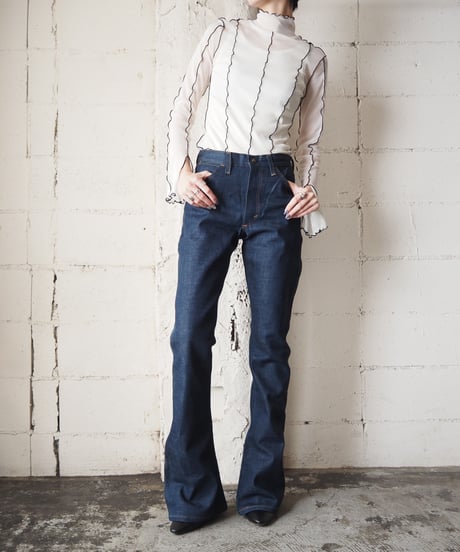 1970's ELY Flared Denim Pants NV