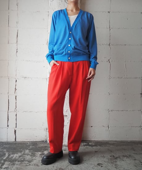 1970's V Neck Cardigan BL