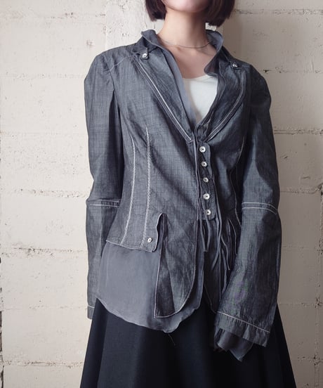 MARITHÉ FRANÇOIS GIRBAUD Layered Design Jacket GR