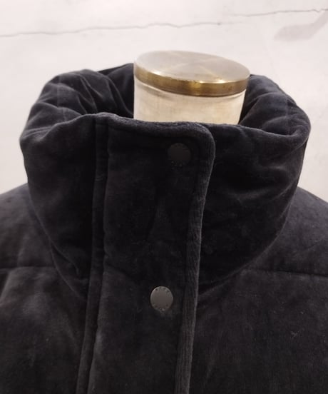 DKNY Suede Down Jacket BK