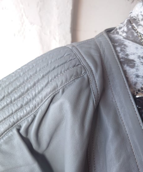 Power Shoulder Leather Vest GR