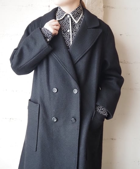 Wool Chester Coat BK