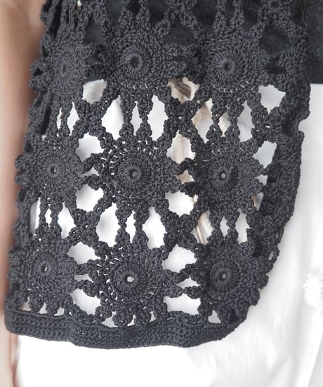 Motif Crochet Vest BK