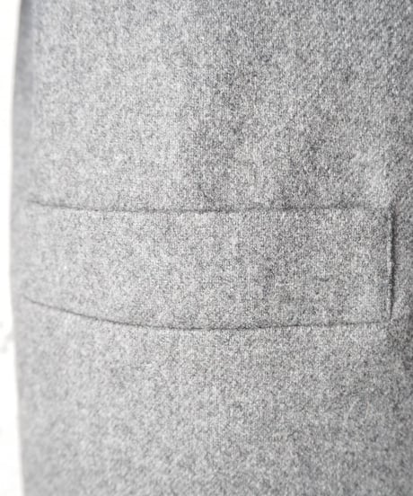 Zip Up Long Jacket Vest GR