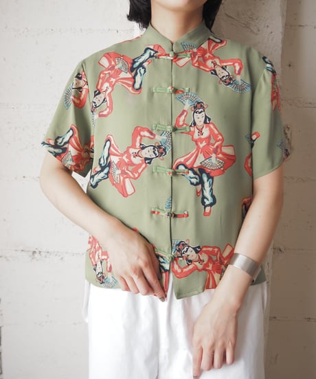 Lady Pattern China Shirt KA