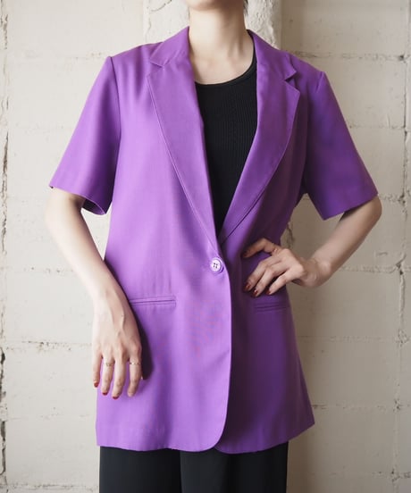 Short Sleeve Jacket PUR