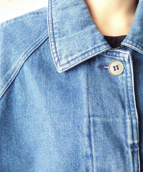 1980's Eddie Bauer Denim Coat BL