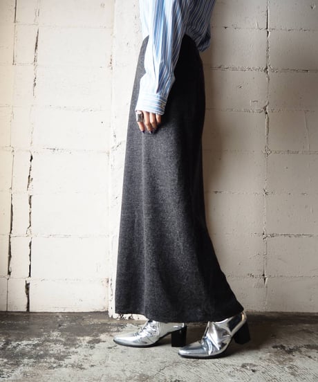 Knit long Skirt GR