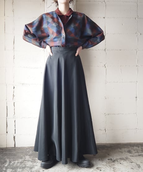 Design Collar Check Shirt RENV