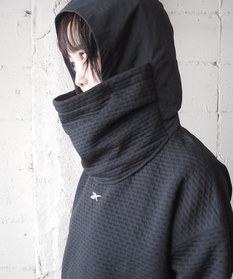 Reebok Embossing Design Hoodie BK