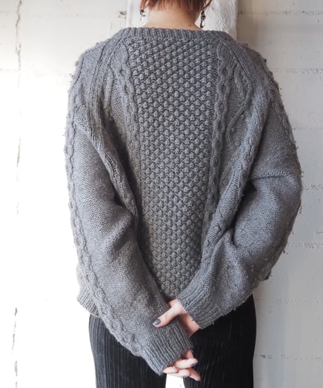 Cropped Cable Knit GR