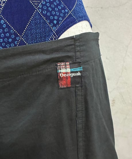 Desigual  Low Waist Flared Skirt BK