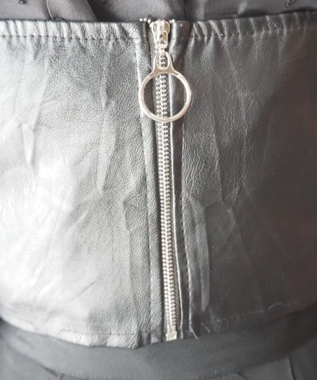Leather Bustier BK