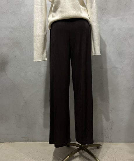 Spandex Mix Easy Wide Pants BR
