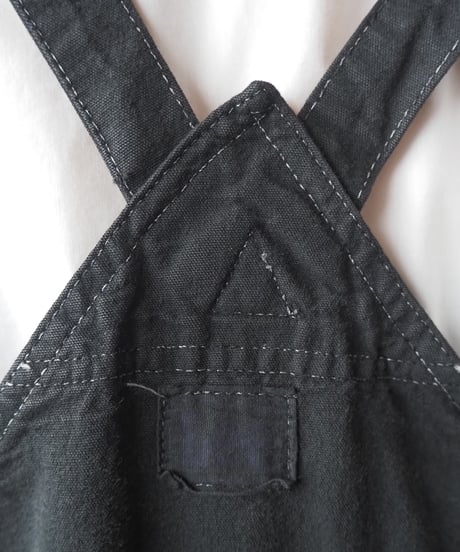 Lee White Stittch Overall BK