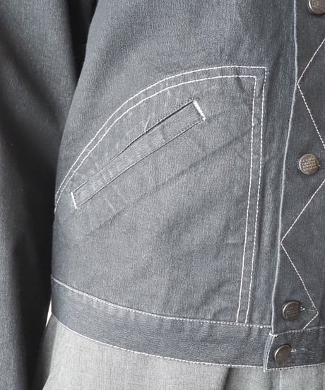MARITHE FRANCOIS GIRBAUD Denim Jacket BK