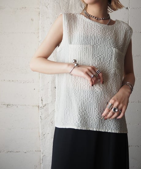 Guy Laroche Side Button Sleeveless Cutsewn IV