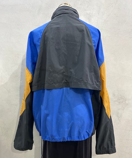 NIKE Stand collar Zip Up Jacket BK BL
