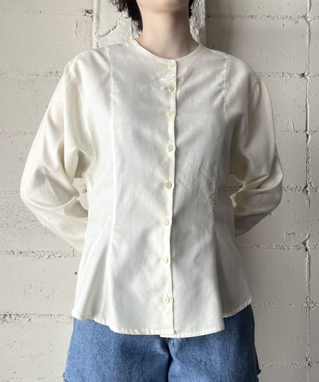 1980's Collarless Blouse IV