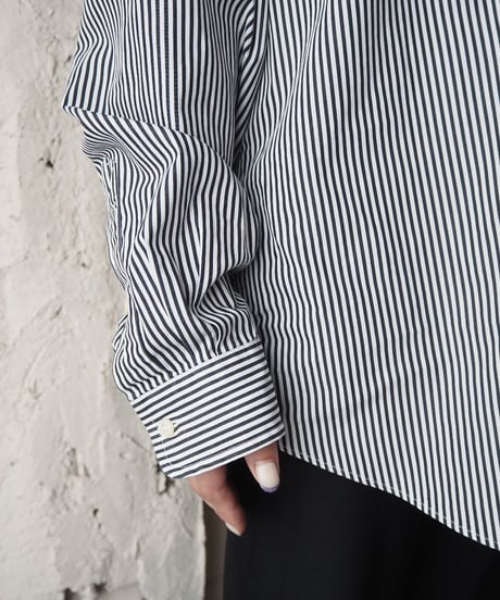 ORFEO MIX Frilled Shirt BKWH