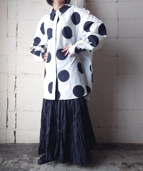 Dot Big Shirt WHBK