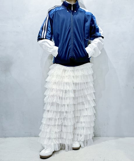 80-90's adidas S/S Track Jacket NVLBLWH